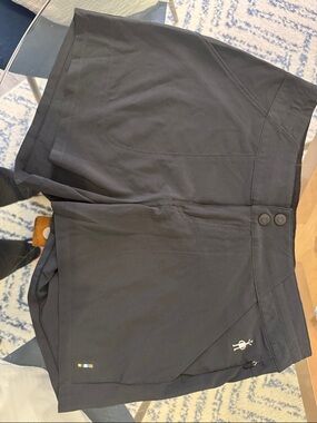 Smartwool Black Women's Active shorts with Neon Trim